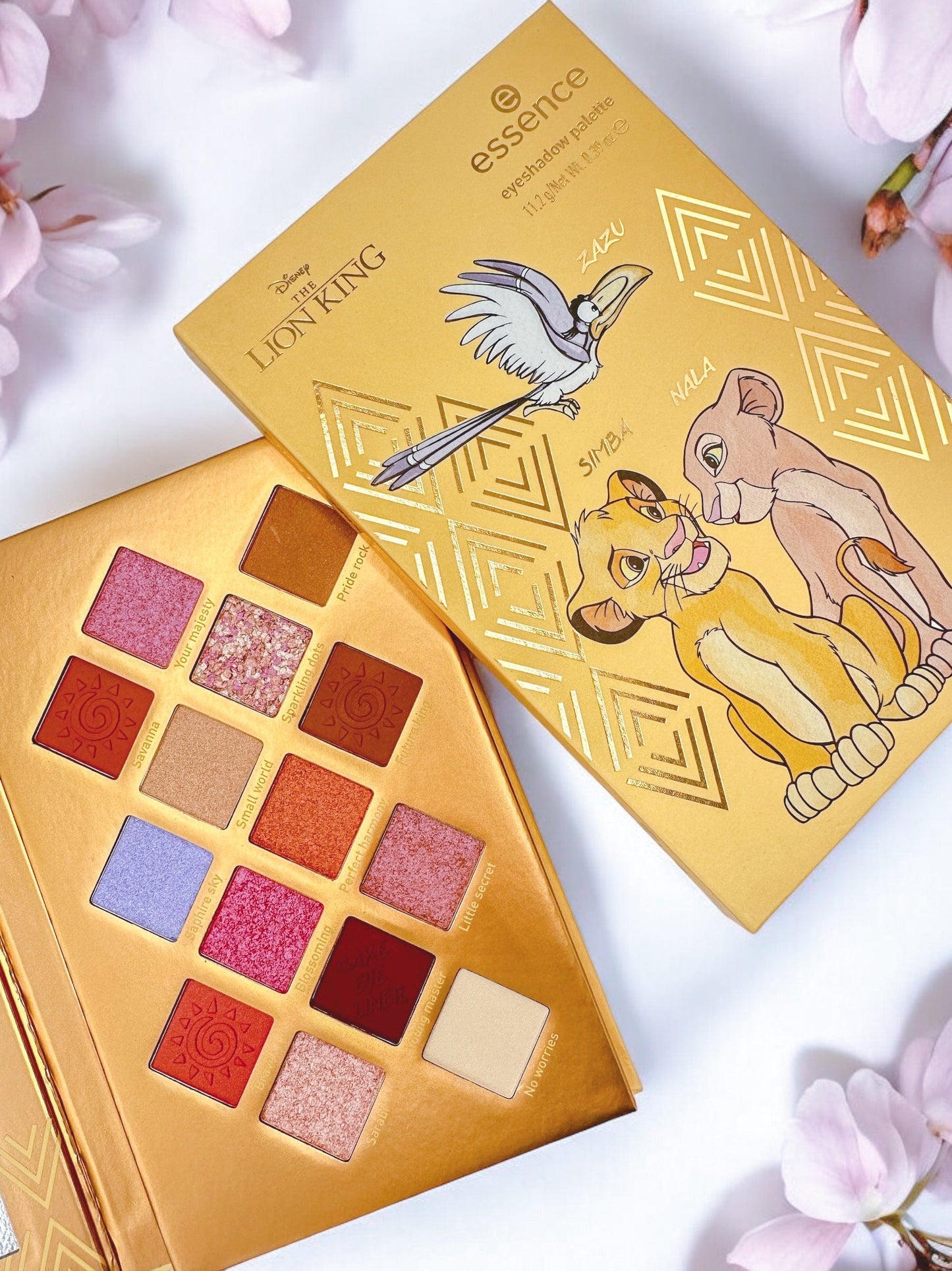 Palette Le Roi Lion Simba et Nala